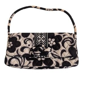 Vera Bradley‎ Night & Day Pattern "Knot Just A Clutch" Quilted Shoulder Bag